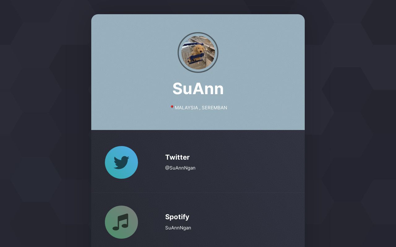 Carrd profile picture for @suann